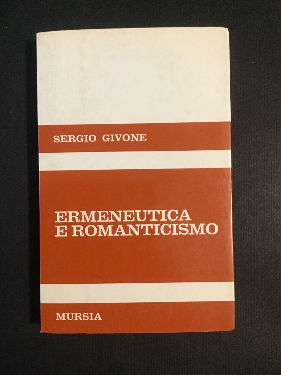 ERMENEUTICA E ROMANTICISMO
