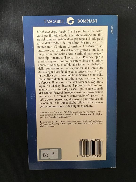 L'ABBAZIA DEGLI INCUBI