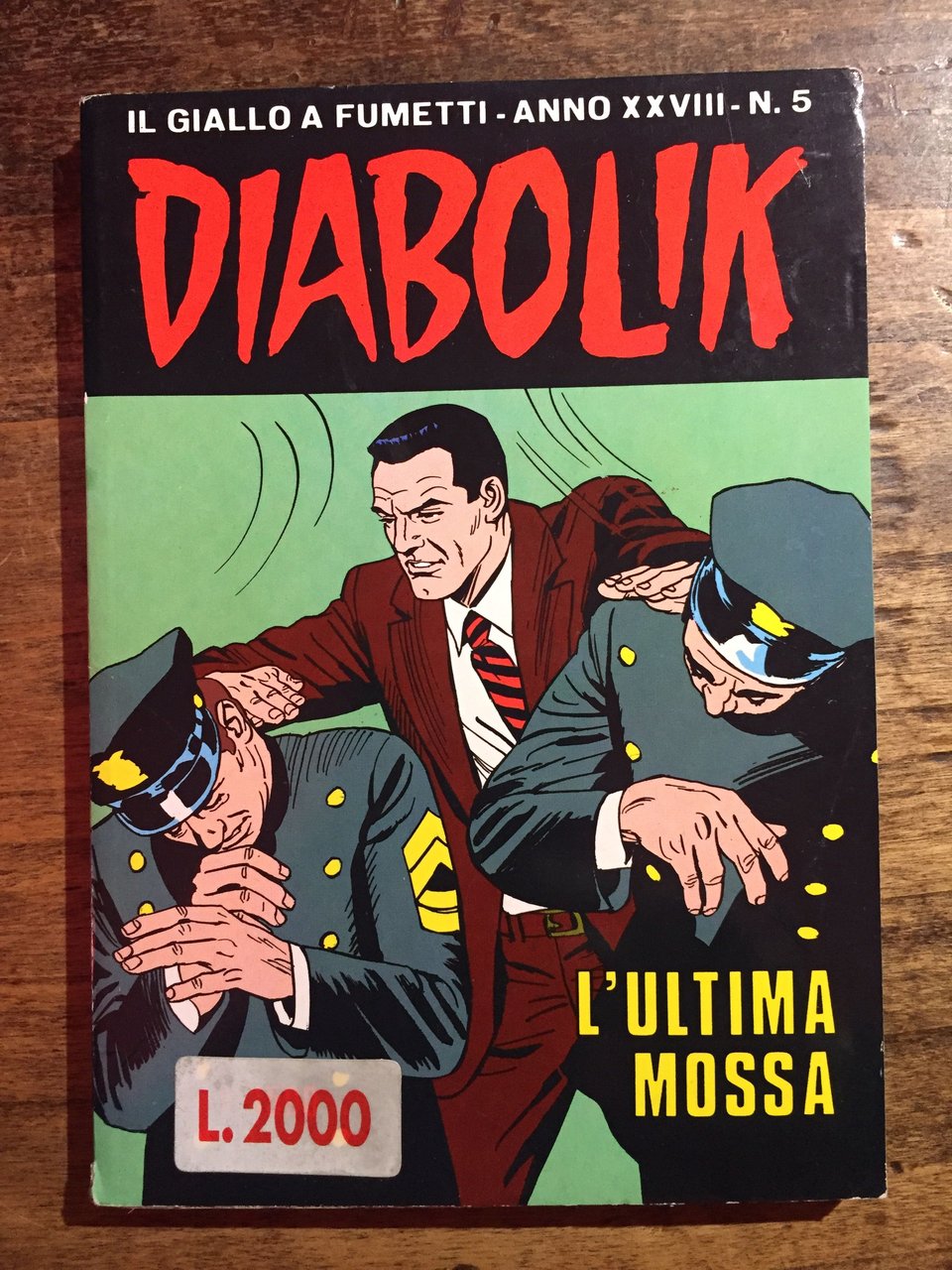 DIABOLIK ANNO 28 N.5 - L’ULTIMA MOSSA