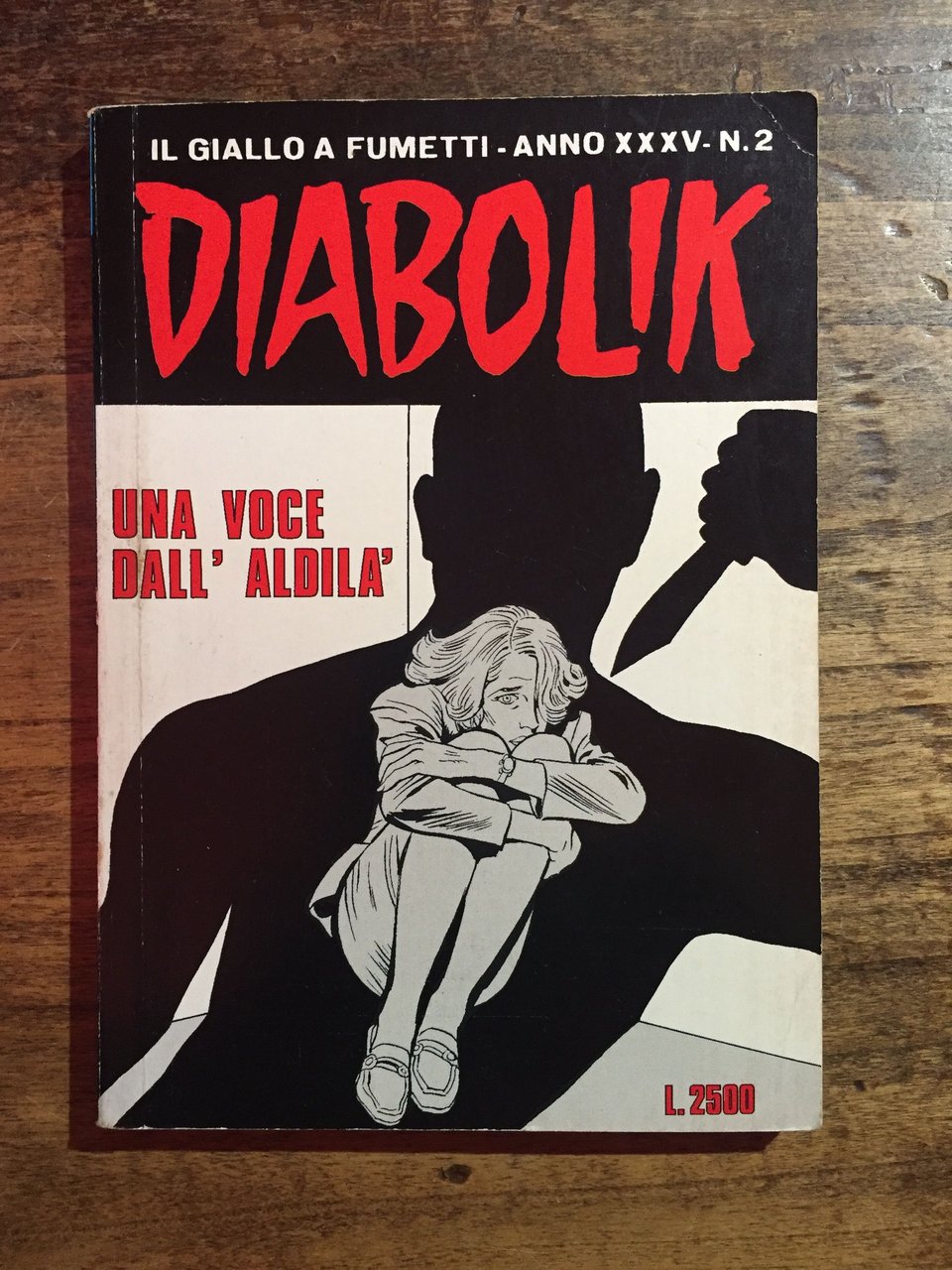 DIABOLIK ANNO 35 N.2 - UNA VOCE DALL’ALDILA'