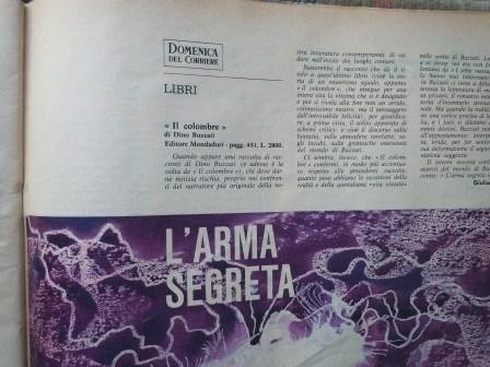 L'ARMA SEGRETA - RECENSIONE A: IL COLOMBRE DI GIULIO NASCIMBENI …