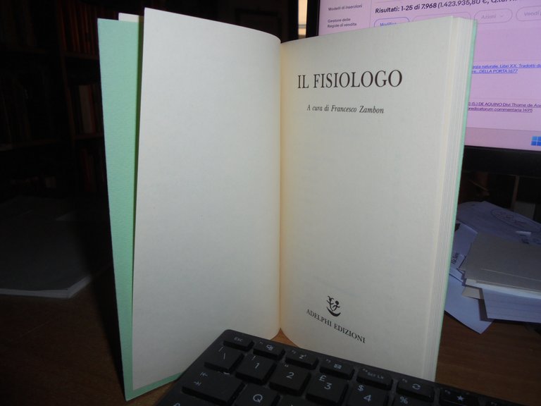 Il FISIOLOGO a cura di Francesco Zambon 1990