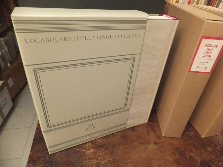 VOCABOLARIO DELLA LINGUA ITALIANA TRECCANI III - PE - R