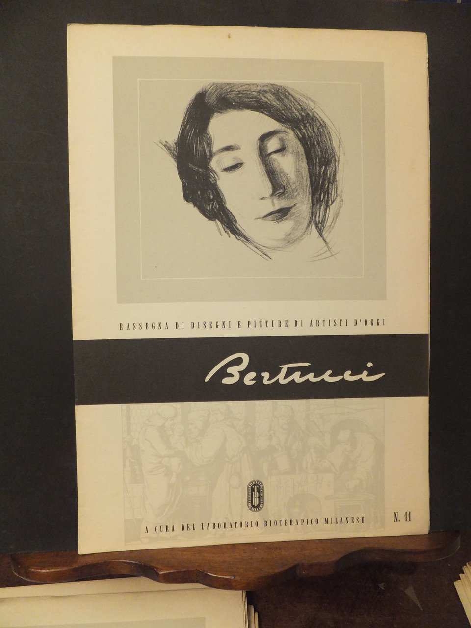 Rassegna di disegni e pitture di artisti d'oggi n.Giacomo Bertucci