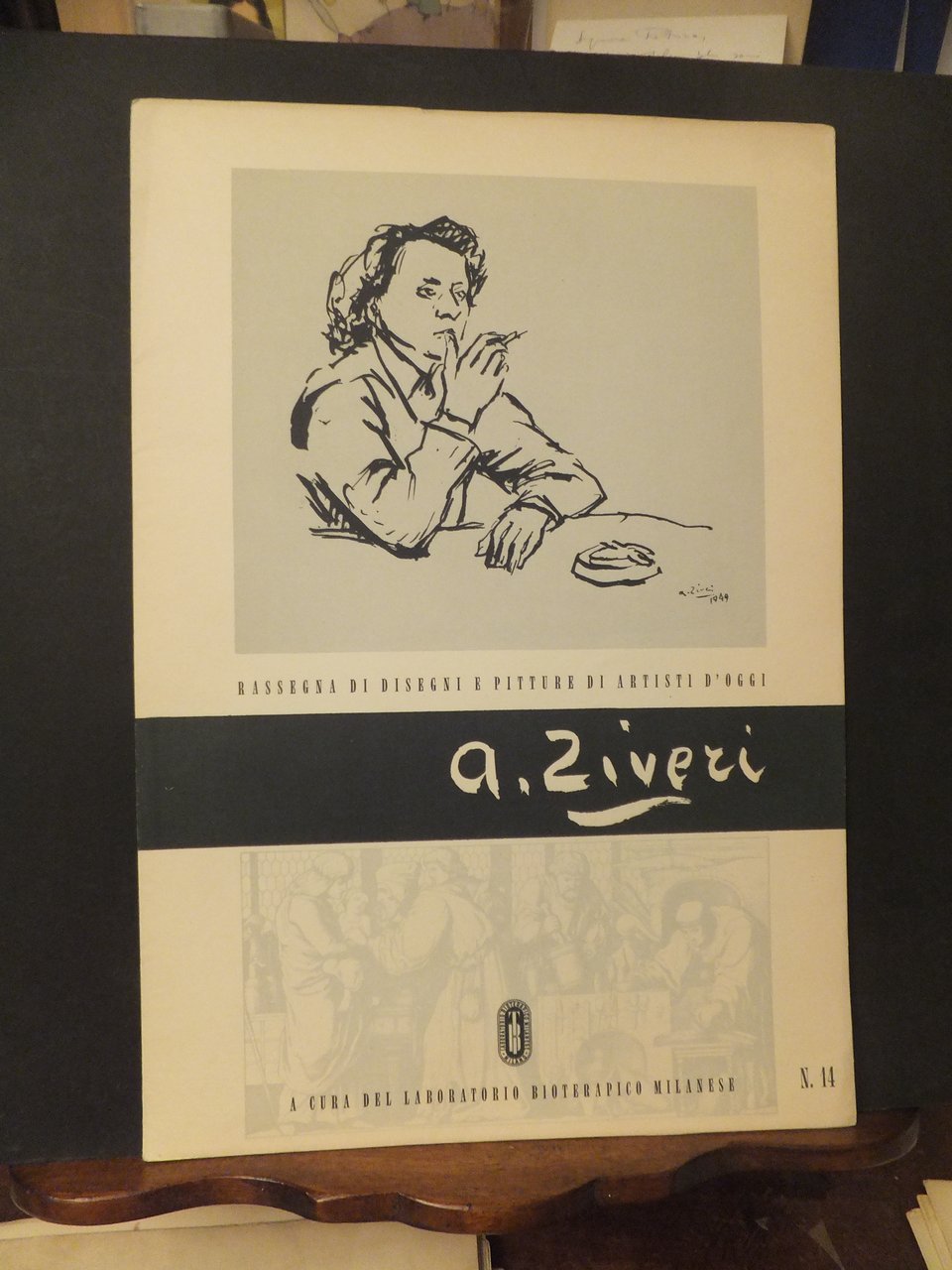 rassegna di disegni e pitture di artisti d'oggi n. 14 …