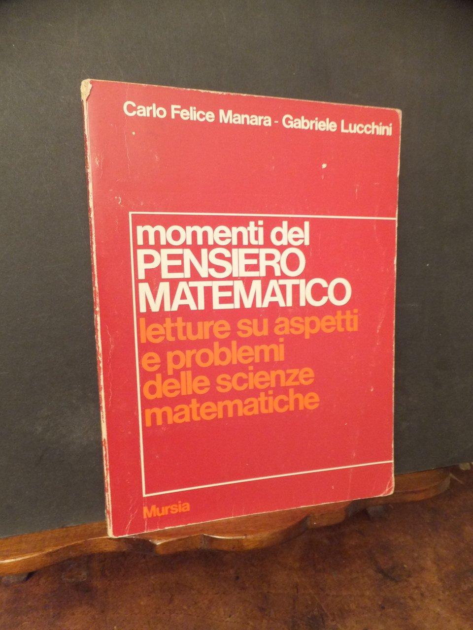 MOMENTI DEL PENSIERO MATEMATICO