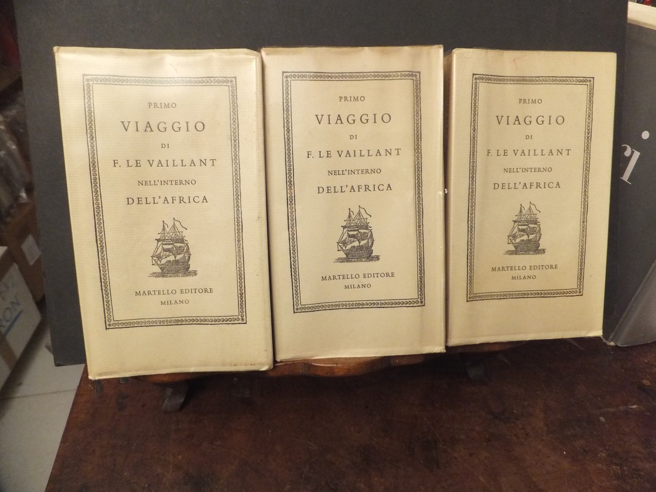 PRIMO VIAGGIO DI F. LE VAILLANT NELL'INTERNO DELL'AFRICA