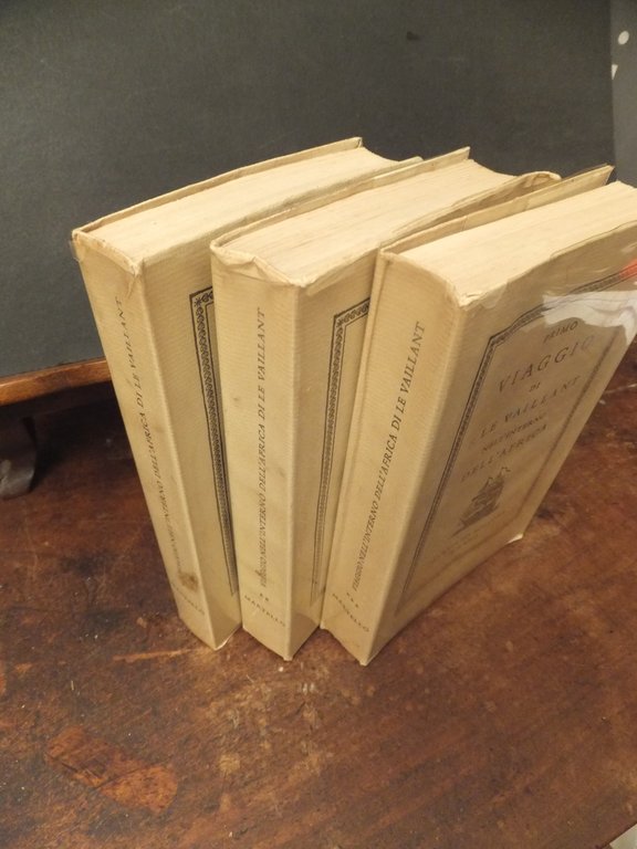 PRIMO VIAGGIO DI F. LE VAILLANT NELL'INTERNO DELL'AFRICA