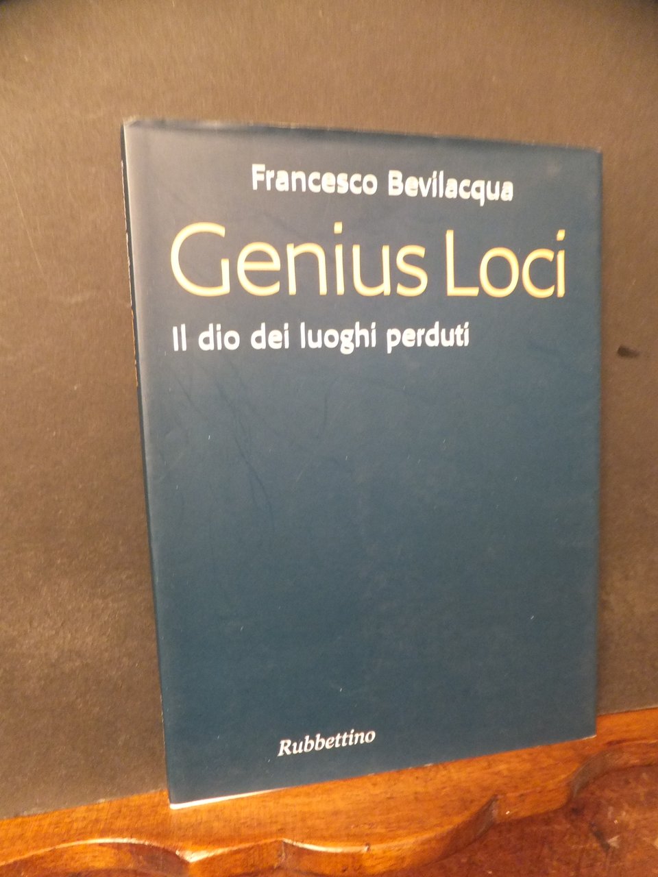 GENIUS LOCI IL DIO DEI LUOGHI PERDUTI