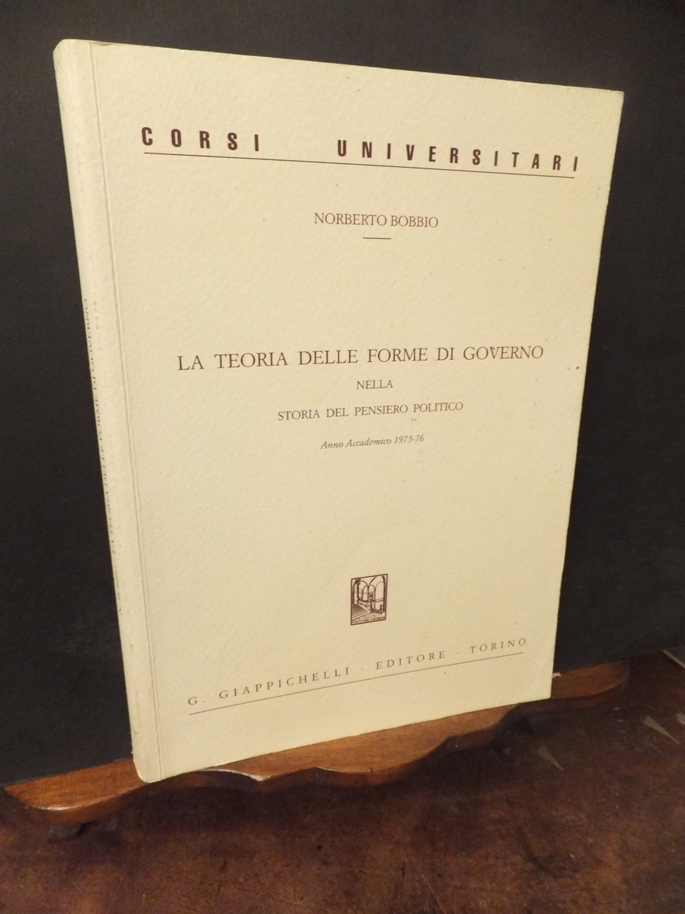 LA TEORIA DELLE FORME DI GOVERNO NELLA STORIA DEL PENSIERO …