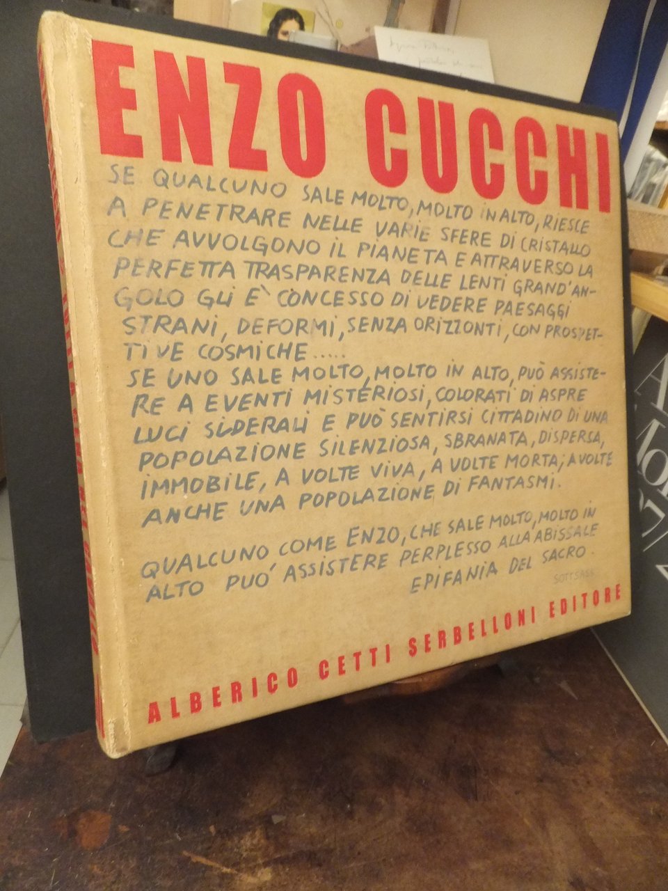 ENZO CUCCHI TUTTI A CENA NEL CAVALLO