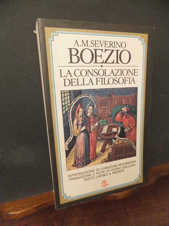 LA CONSOLAZIONE DELLA FILOSOFIA