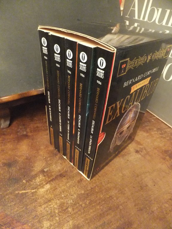 IL ROMANZO DI EXCALIBUR - 5 VOLUMI CON COFANETTO