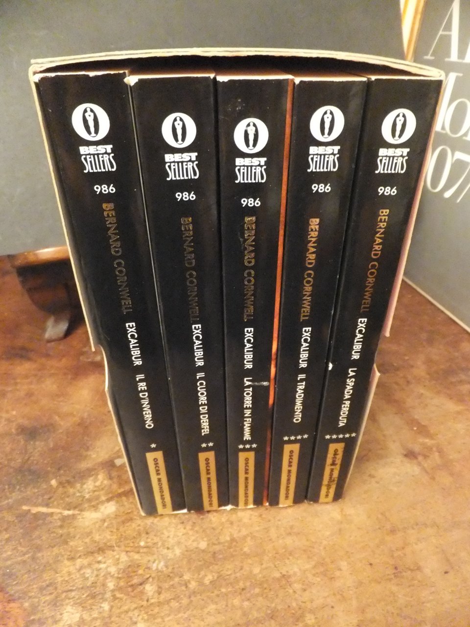 IL ROMANZO DI EXCALIBUR - 5 VOLUMI CON COFANETTO