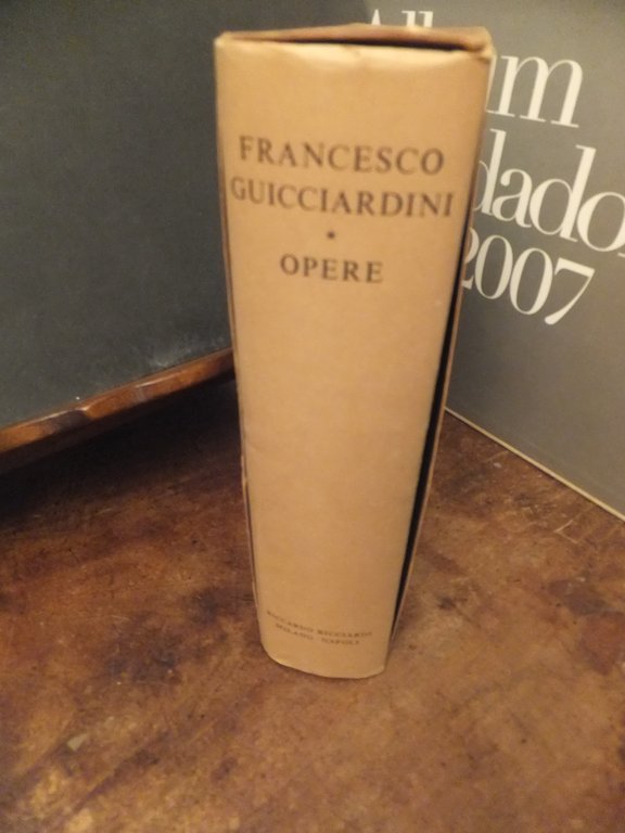 FRANCESCO GUICCIARDINI - OPERE