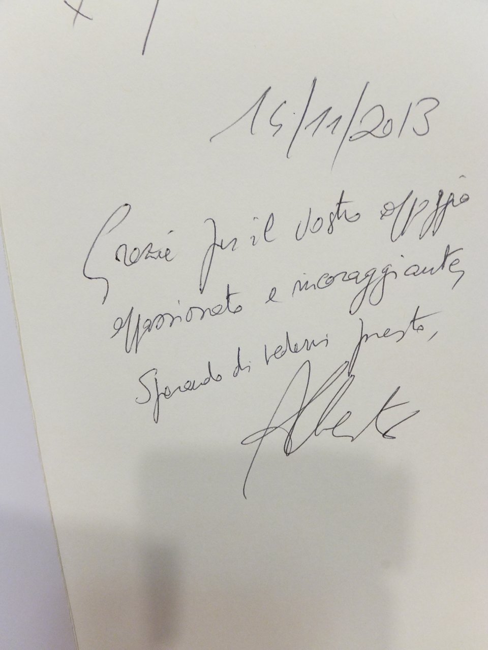 L'ODORE DEL LEGNO E LA FATICA DEI PASSI