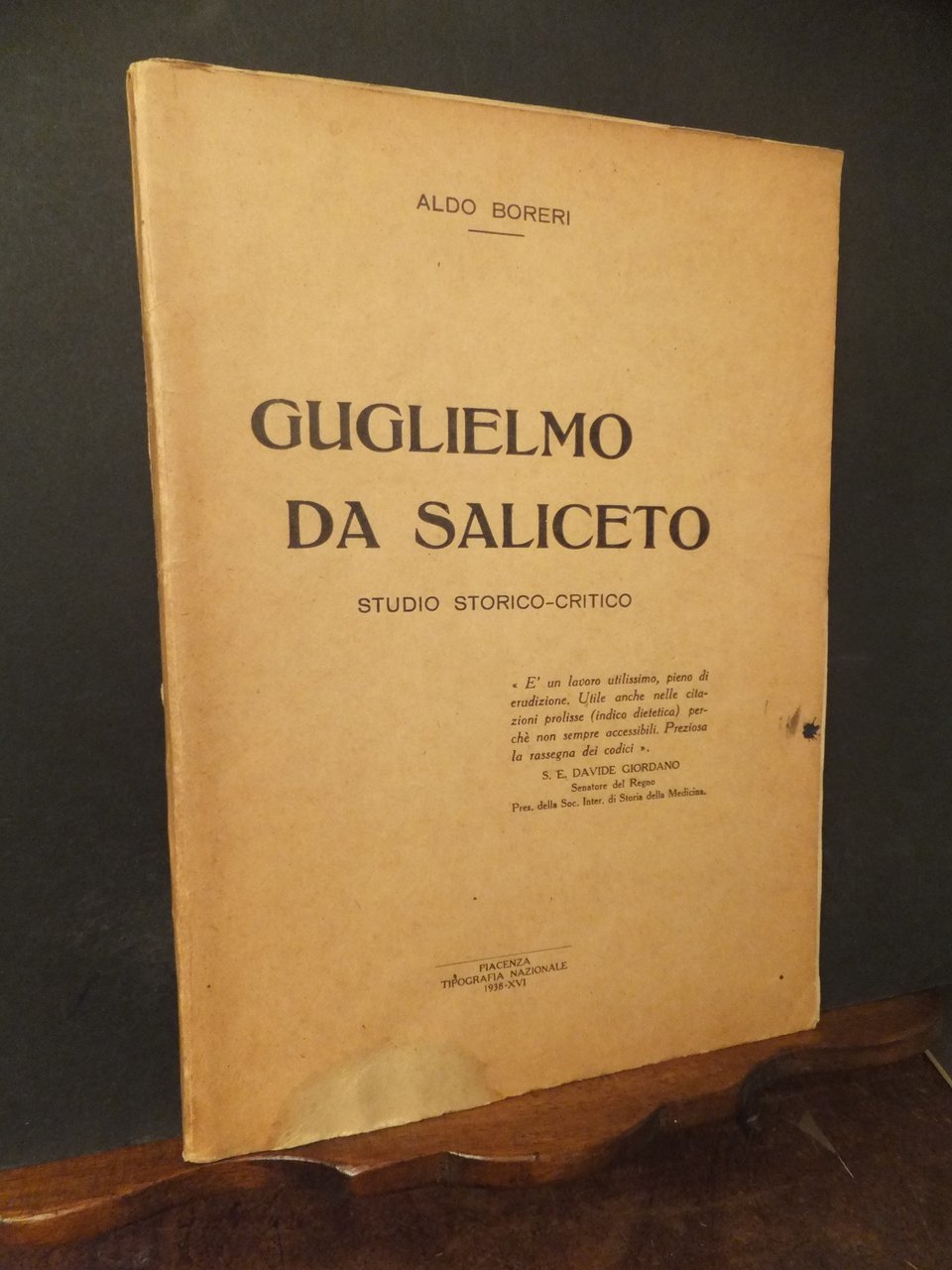 GUGLIELMO DA SALICETO STUDIO STORICO CRITICO