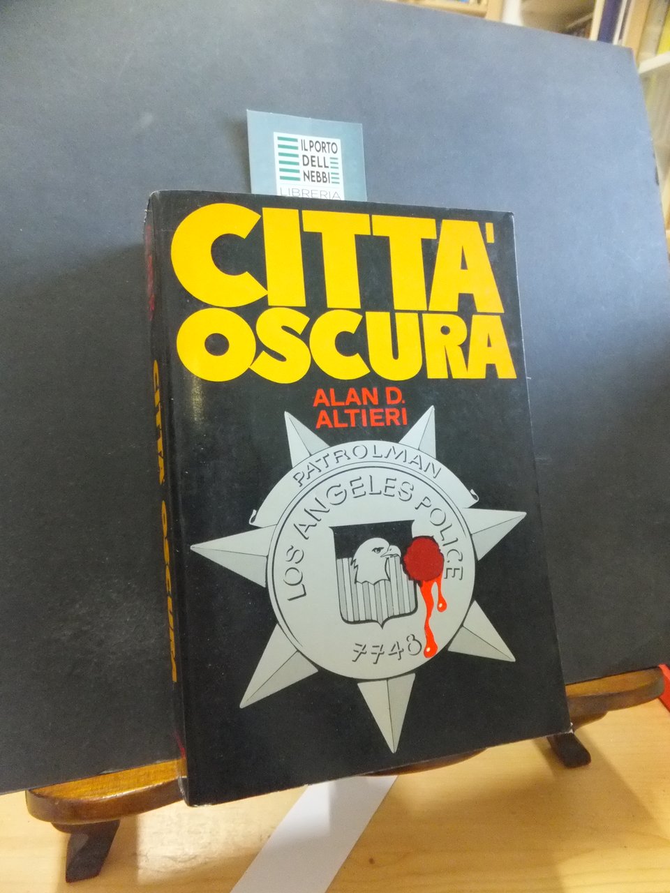 CITTÀ OSCURA ALAN D. ALTIERI - AUTOGRAFO