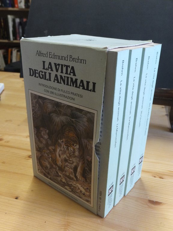 LA VITA DEGLI ANIMALI - 4 VOLUMI