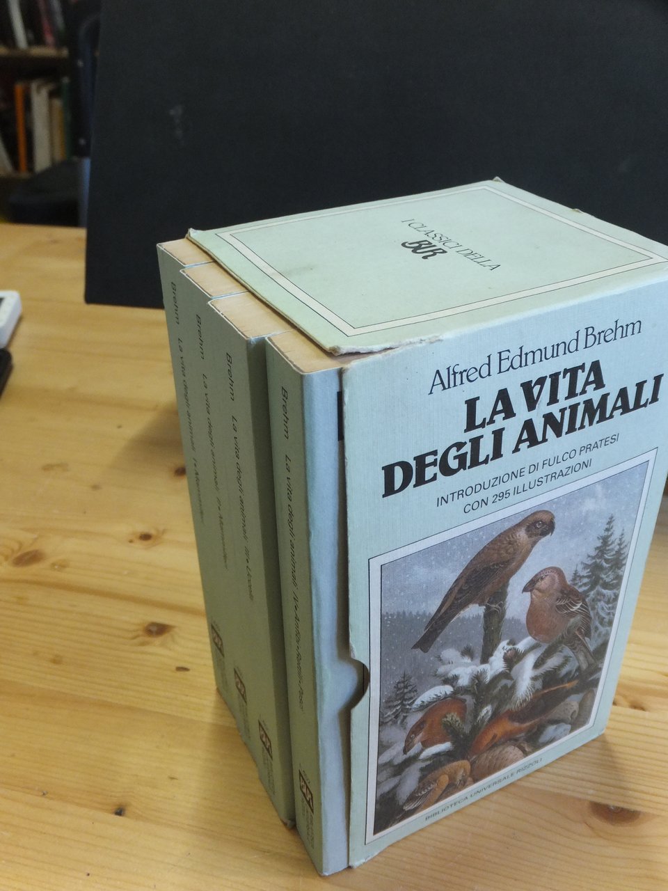 LA VITA DEGLI ANIMALI - 4 VOLUMI