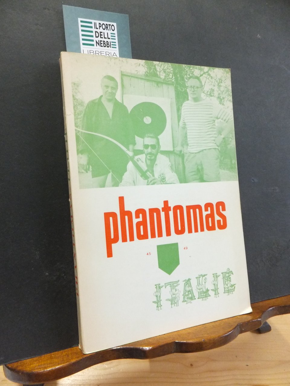 PHANTOMAS ITALIE POESIE ITALIENNE DE LA NOUVELLE AVANT-GARDE