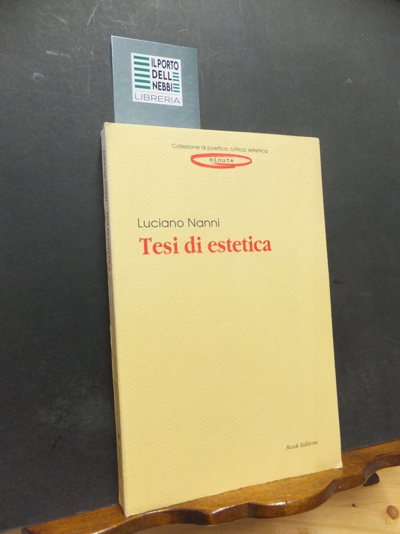 TESTI DI ESTETICA