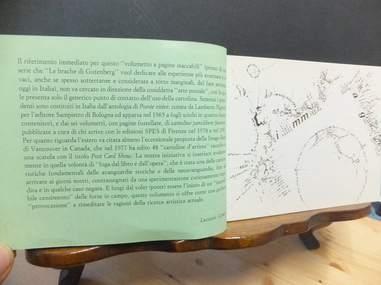 12 CARTOLINE D'ARTISTA V. ACCAME -I. BLANK - U. CARREGA …