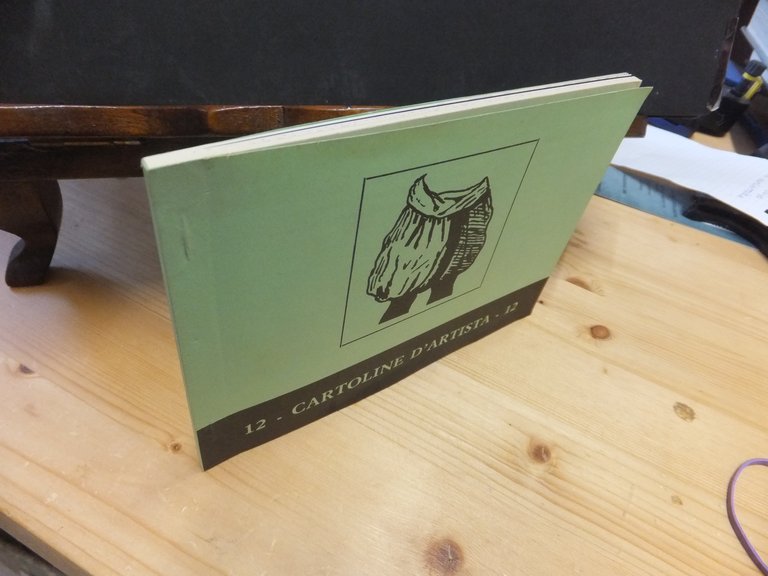 12 CARTOLINE D'ARTISTA V. ACCAME -I. BLANK - U. CARREGA …