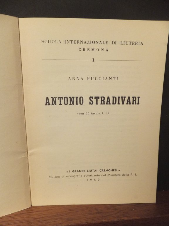 ANTONIO STRADIVARI