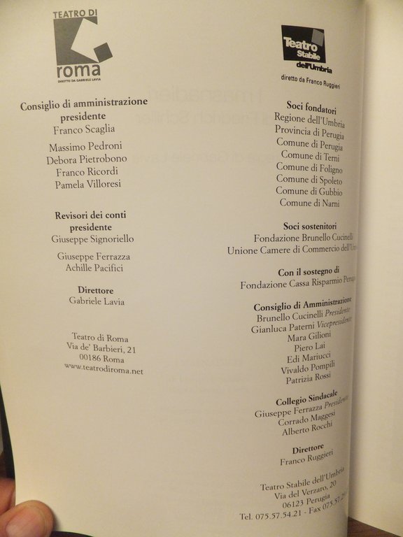 I MASNADIERI DI FRIEDRICH SCHILLER REGIA DI GABRIELE LAVIA | Immagine Gallery 2