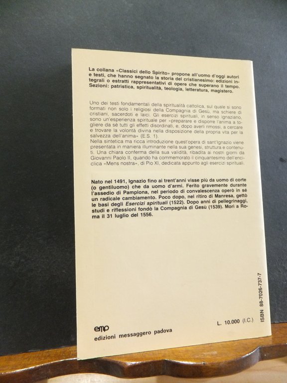 IGNAZIO LAYOLA ESERCIZI SPIRITUALI | Immagine Gallery 2