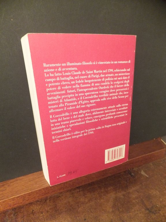 IL COCCODRILLO OVVERO LA GUERRA DEL BENE E DEL MALE