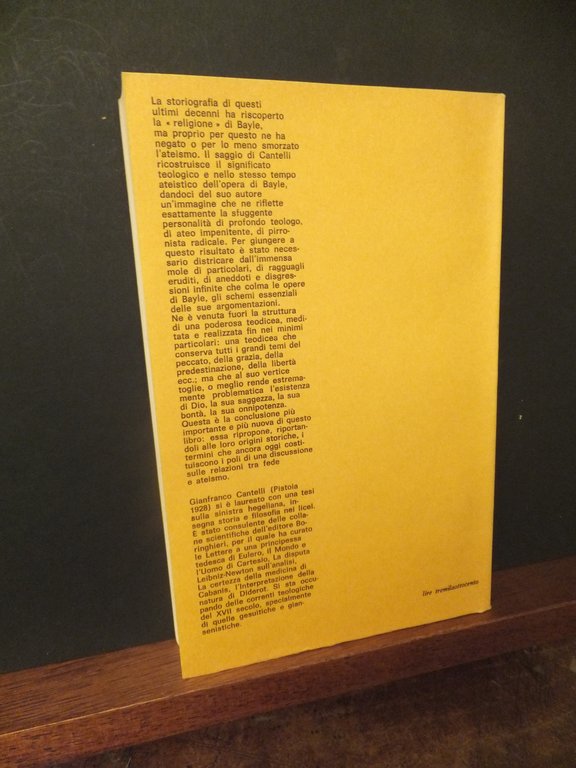 TEOLOGIA E ATEISMO SAGGIO SUL PENSIERO FILOSOFICO E RELIGIOSO DI …