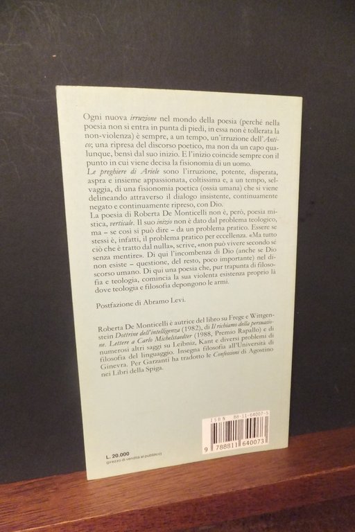 LE PREGHIERE DI ARIELE