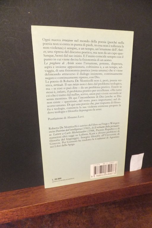 LE PREGHIERE DI ARIELE