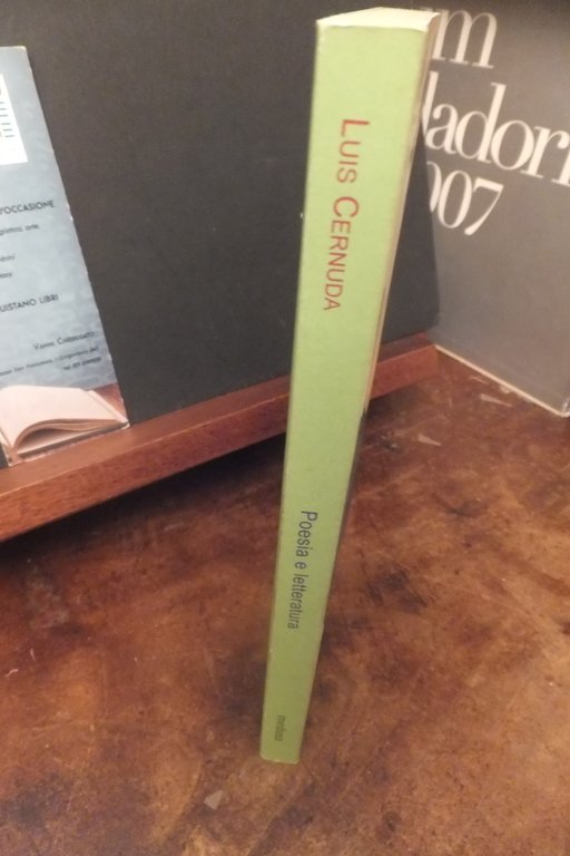 POESIA E LETTERATURA LUIS CERNUDA