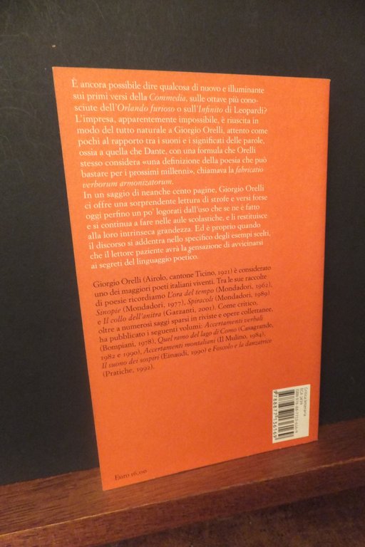 LA QUALITA DEL SENSO DANTE ARIOSTO LEOPARDI