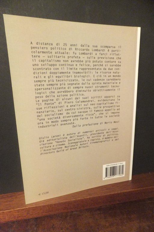 RICCARDO LOMBARDI ANTOLOGIA DA IL PONTE 1965 - 1973