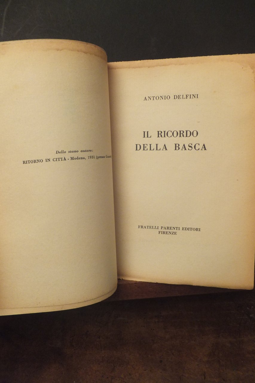 IL RICORDO DELLA BASCA