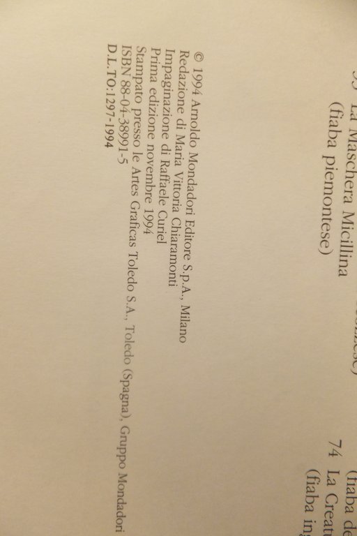 FIABE NOTTURNE DA TUTTO IL MONDO