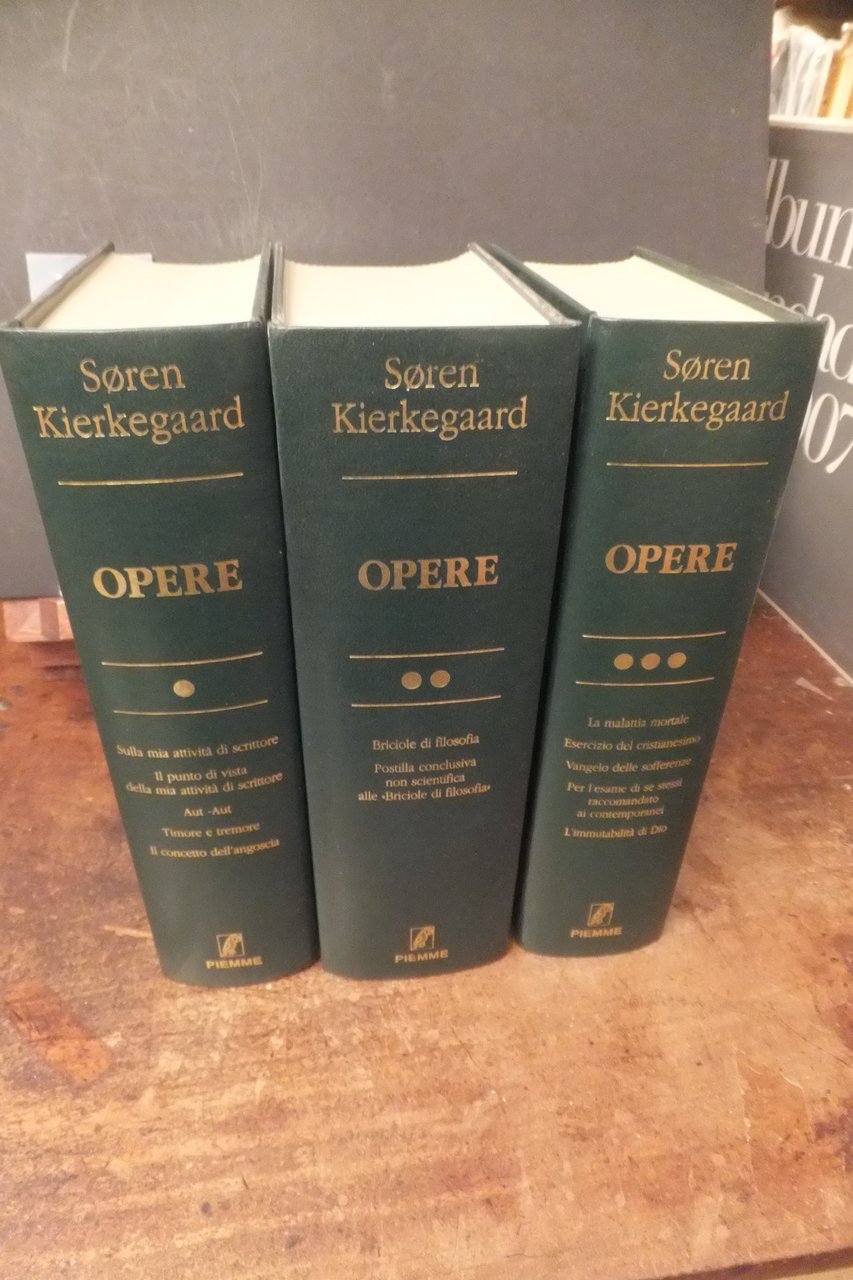 OPERE SOREN KIERKEGAARD