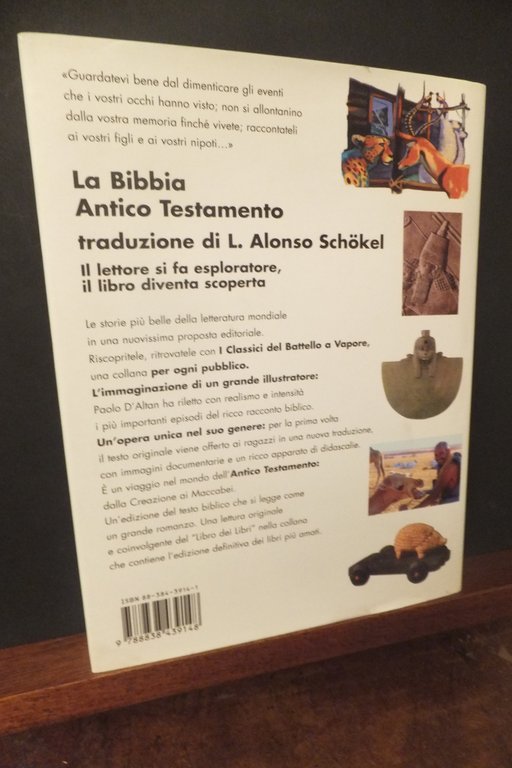 LA BIBBIA ANTICO TESTAMENTO IL BATTELLO A VAPORE