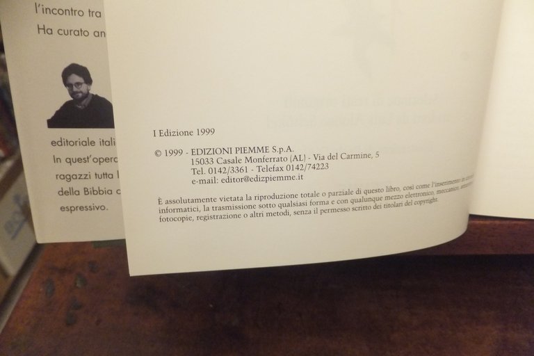 LA BIBBIA ANTICO TESTAMENTO IL BATTELLO A VAPORE