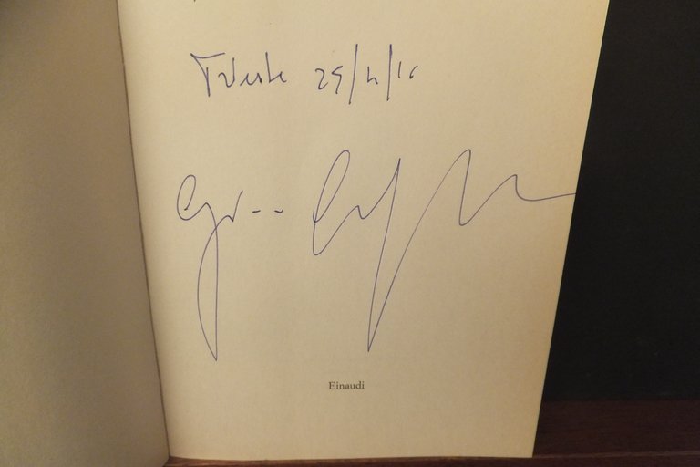 GIANRICO CAROFIGLIO L'ESTATE FREDDA AUTOGRAFO AUTORE | Immagine Gallery 2