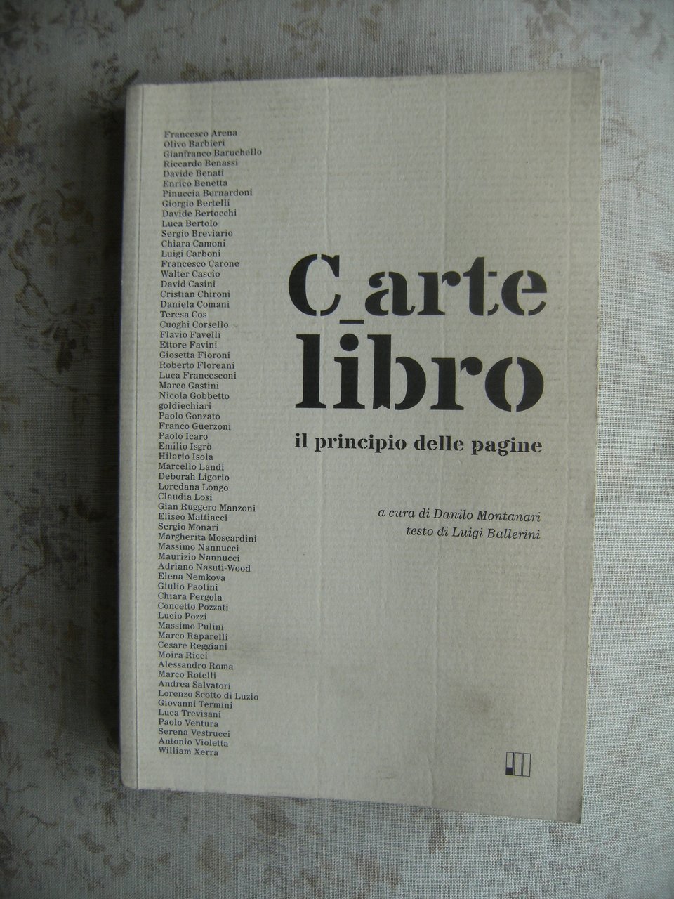 CARTE LIBRO. IL PRINCIPIO DELLE PAGINE