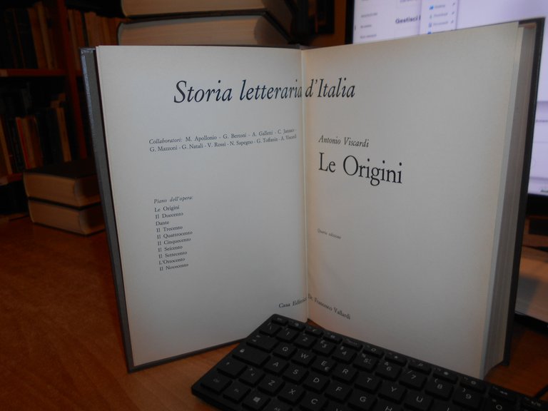 AA. VV. Storia Letteraria d' Italia. 13 volumi 1964/65/66/67/