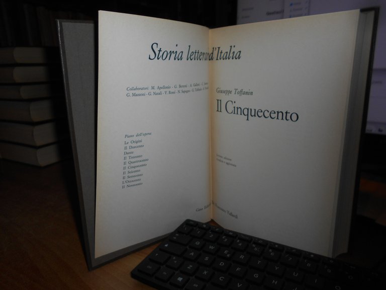 AA. VV. Storia Letteraria d' Italia. 13 volumi 1964/65/66/67/