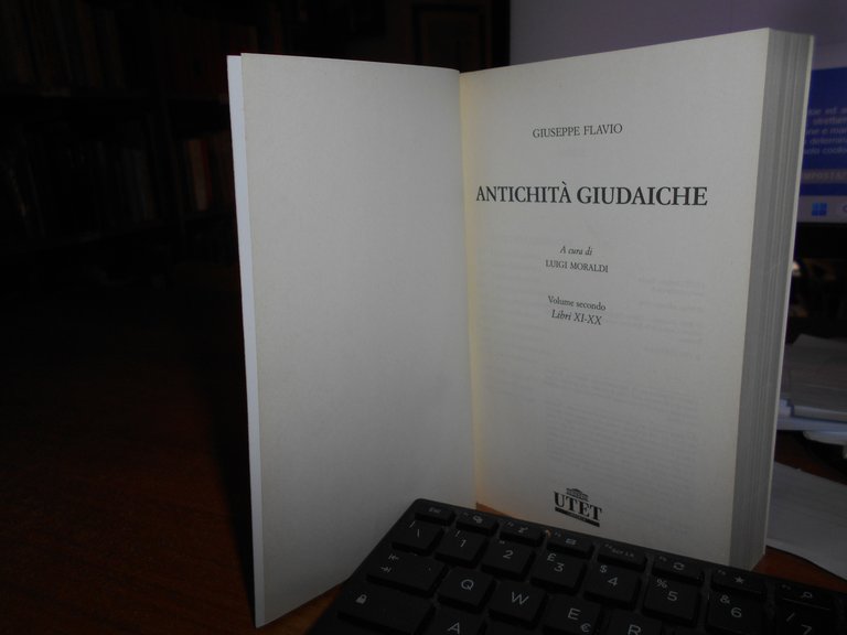 Antichità giudaiche - 2. GIUSEPPE FLAVIO a cura di Luigi …