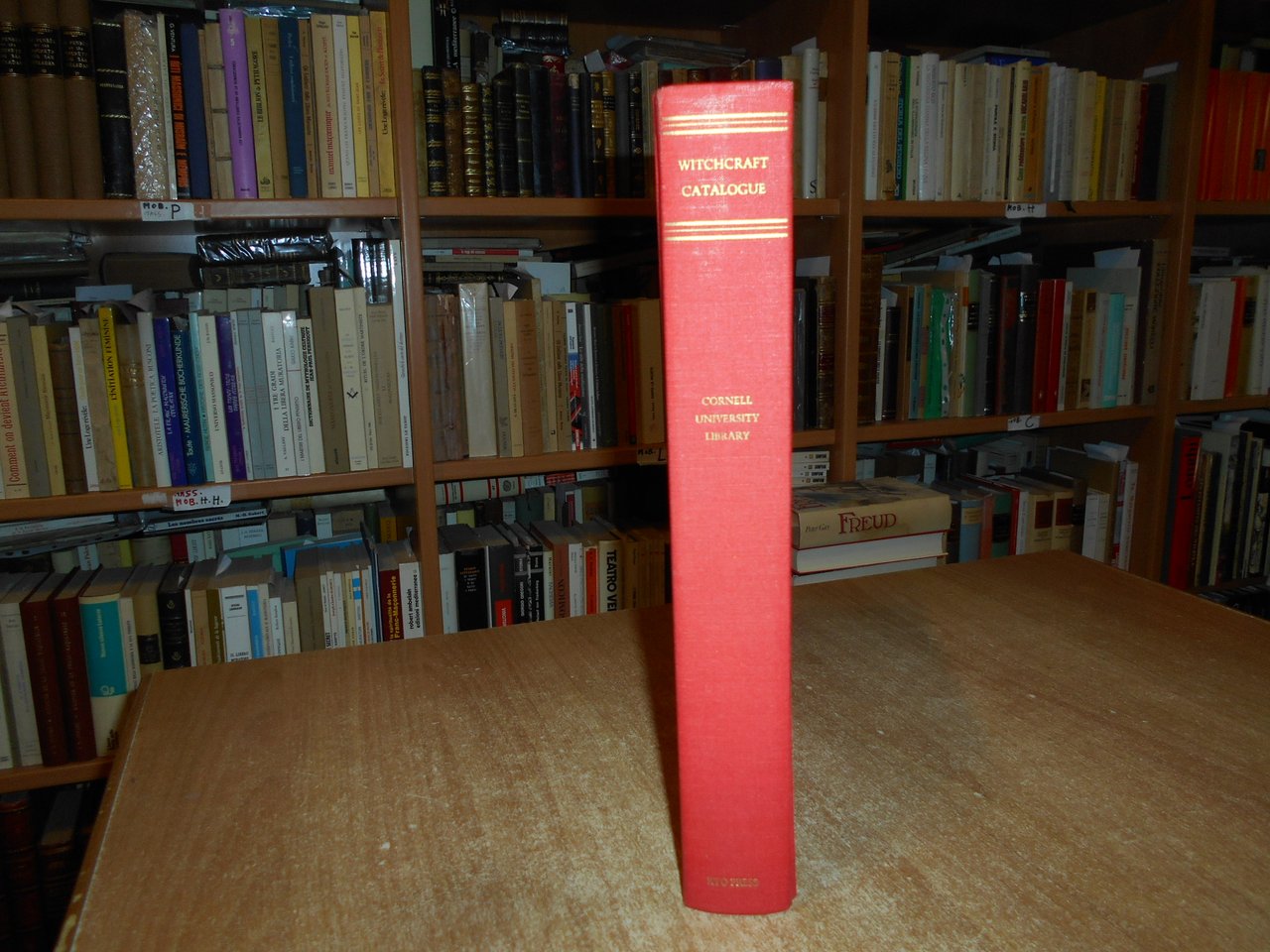 WITCHCRAFT. Catalogue of the WITCHCRAFT Collection in Cornell University... 1977