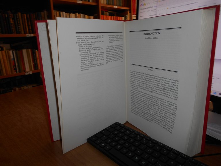 WITCHCRAFT. Catalogue of the WITCHCRAFT Collection in Cornell University... 1977